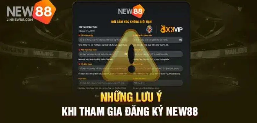 Những ưu điểm nổi bật khi thực hiện đăng ký new88